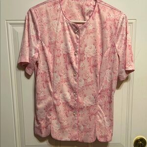 Blair Soft Pink Floral Top